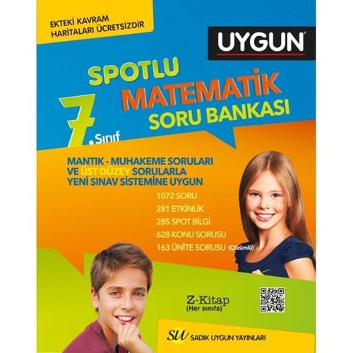 Uygun Spotlu 7. Sınıf Matematik Soru Bankası