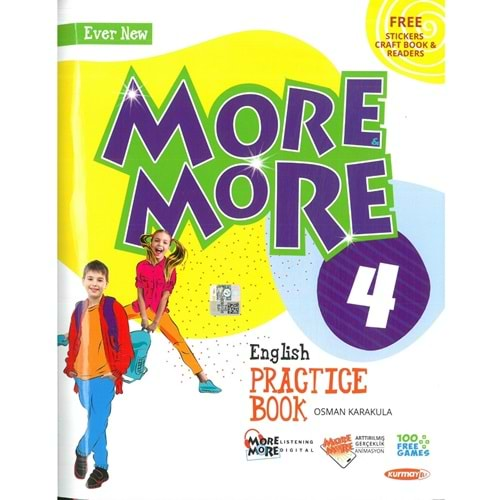 More & More 4. Sınıf Practice Book + Work Book + Craft Book 2022