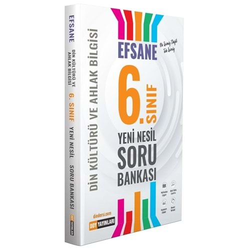 DDy Yayınları Din Kültürü Ve Ahlak Bilgisi Soru Bankası 6. Sınıf