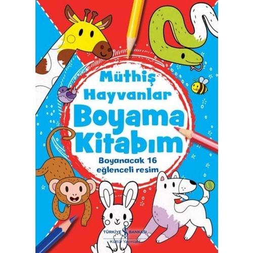 Müthiş Hayvanlar Boyama Kitabı