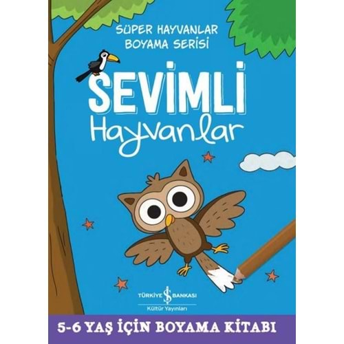 Sevimli Hayvanlar Boyama Kitabı