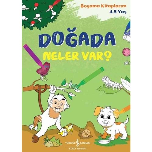 Doğada Neler Var Boyama Kitabı