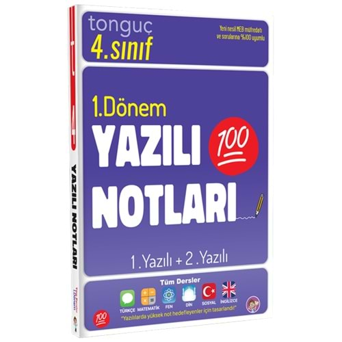 Tonguç 4. Sınıf 1. Dönem 1. Yazılı 2. Yazılı Notları