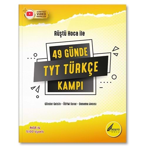 Tonguç Rehber Matematik 49 Günde TYT Türkçe Kampı