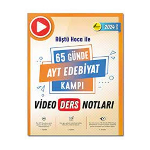 Rüştü Hoca İle 65 Günde AYT Edebiyat Kampı Video Ders Notları