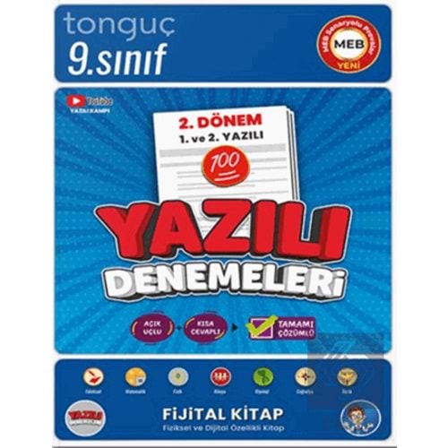 9. Sınıf Yazılı Denemeleri 2. Dönem 1 ve 2. Yazılı