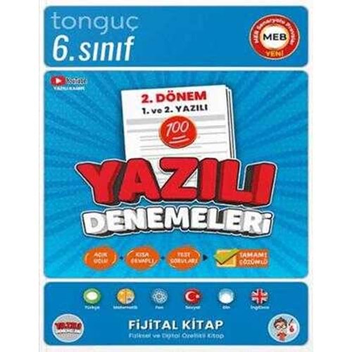 6, Sınıf Yazılı Denemeleri 2. Dönem 1 ve 2. Yazılı