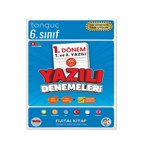 6. Sınıf Yazılı Denemeleri 1. Dönem 1 ve 2. Yazılı