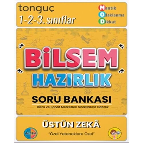 Tonguç Akademi 1. 2. ve 3. Sınıflar İçin Bilsem Hazırlık Soru Bankası