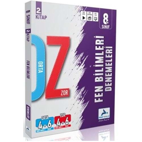 Paraf Yayınları 8. Sınıf Fen Bi,limleri Orta Zor Branş Deneme