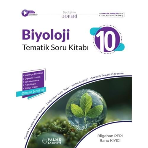 Palme Yayınları 10. Sınıf Biyoloji Tematik Soru Kitabı