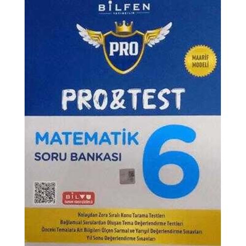 Bilfen Yayıncılık 6. Sınıf Pro&Test Matematik