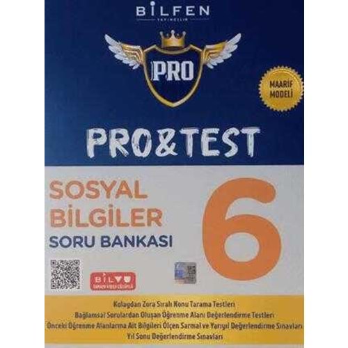 Bilfen Yayıncılık 6. Sınıf Pro&Test Sosyal Bilgiler