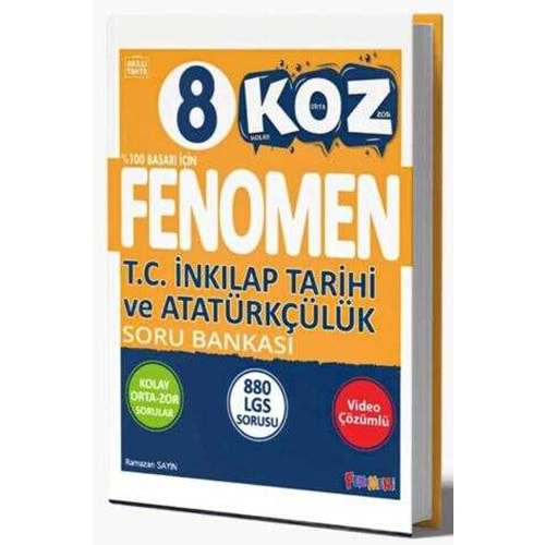 Gama Fenomen 8. Sınıf KOZ T. C İnkılap Tarihi Soru bankası