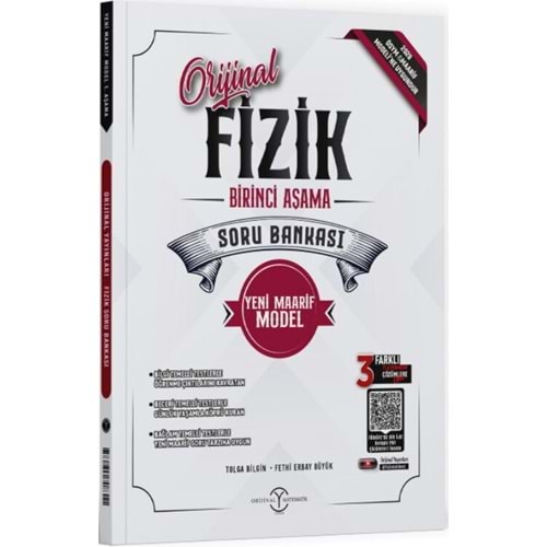 Orijinal Yayınları TYT Fizik Maarif Birinci Aşama Soru Bankası