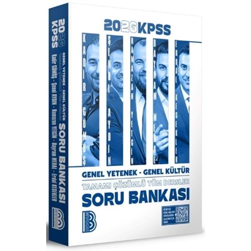 Benim Hocam Yayınları 2026 KPSS Tüm Dersler Tamamı Çözümlü Soru Bankası