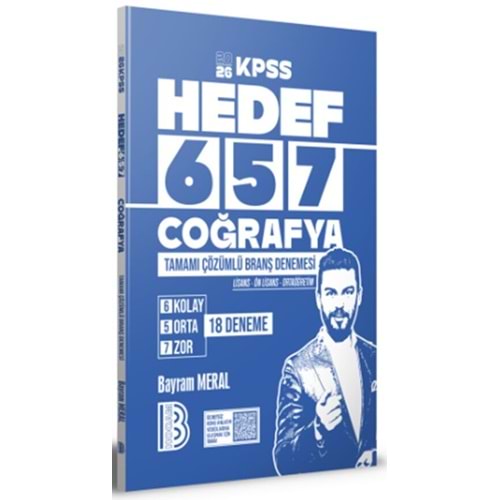 Benim Hocam 2026 KPSS Coğrafya Tamamı Çözümlü 18 Deneme