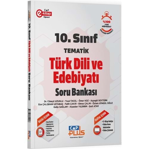 Çap Yayınları 10. Sınıf Türk Dili ve Edebiyatı Tematik Soru Bankası