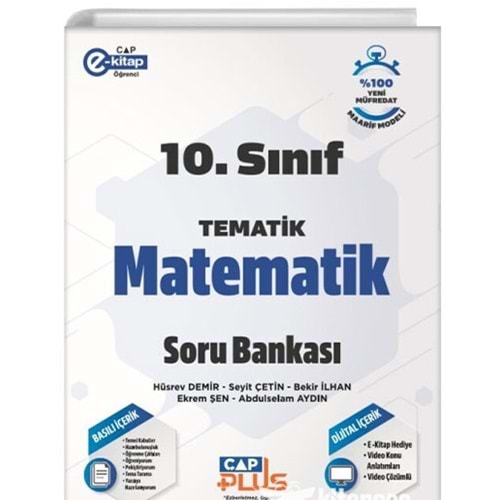 Çap Yayınları 10. Sınıf Matematik Tematik Soru Bankası