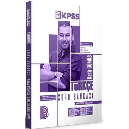 Benim Hocam Yayınları 2026 KPSS Türkçe Tamamı Video Çözümlü Soru Bankası