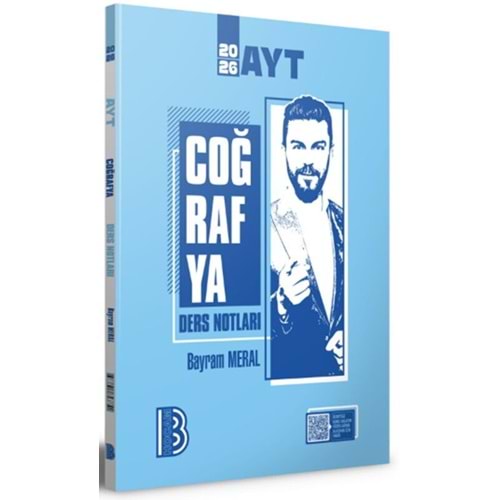 Benim Hocam Yayınları 2026 AYT Coğrafya Ders Notları