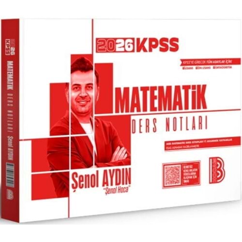 Benim Hocam 2026 KPSS Matematik Ders Notları