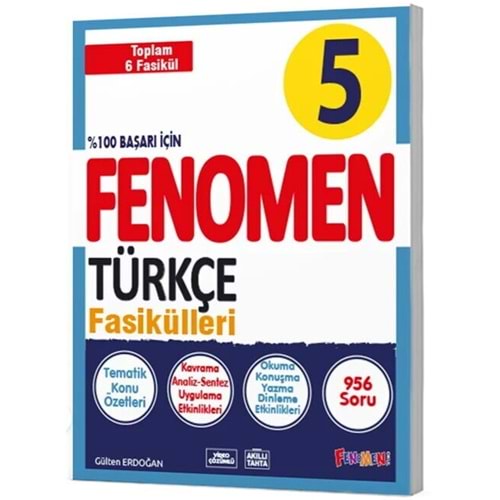 Fenomen Okul Yayınları 5. Sınıf Türkçe Fasikülleri Seti