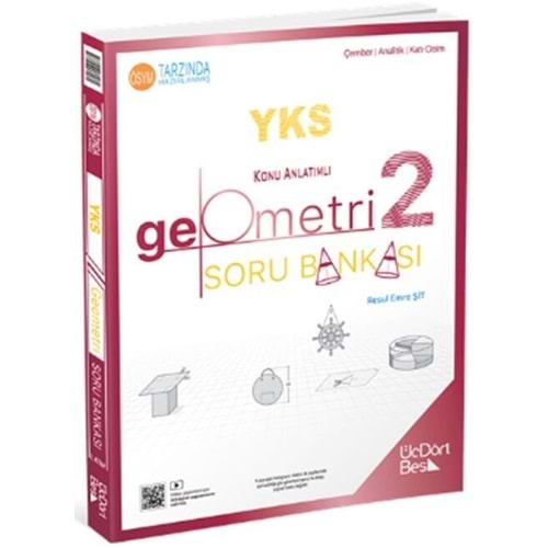 ÜçDörtBeş Ayt Geometri 2 Soru Bankası 2025