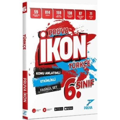 6. Sınıf İkon Türkçe Konu Anlatım Kitabı