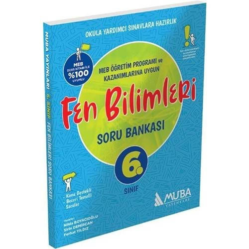 Muba Yayınları 6. Sınıf Fen Bilimleri Soru Bankası