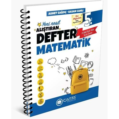 5.Sınıf Matematik Okula Yardımcı Alıştıran Defter 2024-2025