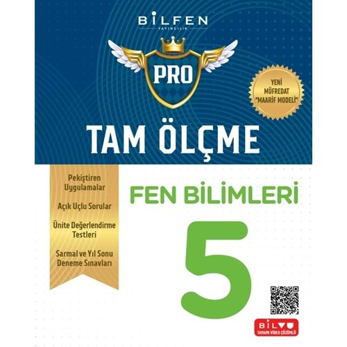 5. Sınıf Tam Ölçme Pro Fen Bilimleri Etkinlikli Soru Bankası Bilfen Yayıncılık