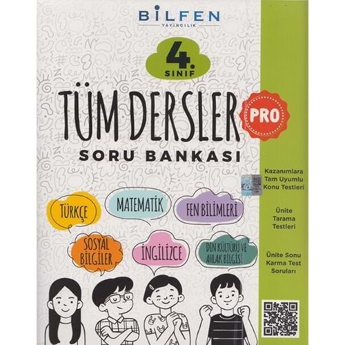 Bilfen Yayıncılık 4. Sınıf Tüm Dersler Pro Soru Bankası