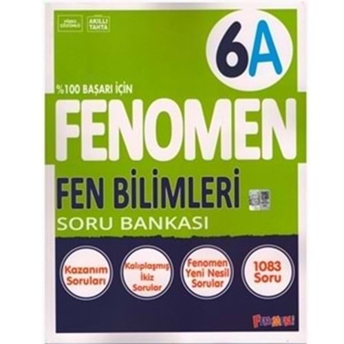 Fenomen 6. sınıf Soru Bankası Fen Bilimleri A