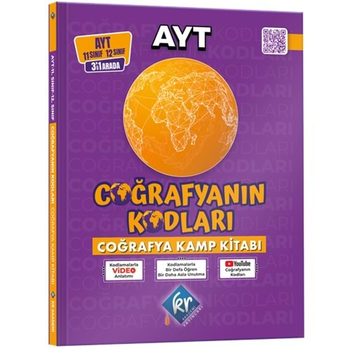 KR Akademi Coğrafyanın Kodları AYT Coğrafya Kamp Kitabı