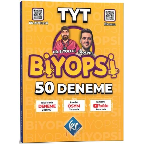 Dr. Biyoloji & Biosem TYT Biyopsi 50 Biyoloji Deneme