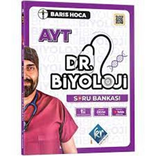 Kr Akademi Yayınları 2024 Barış Hoca AYT Dr. Biyoloji Soru Bankası