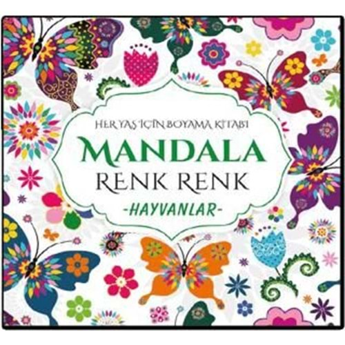 Mandala Renk Renk Hayvanlar