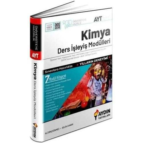 Aydın Yayınları AYT Kimya Ders İşleyiş Modülleri