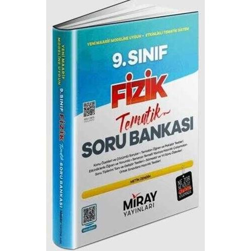 Miray Yayınları 9. Sınıf Fizizk Tematik Konu Özetli Soru Bankası