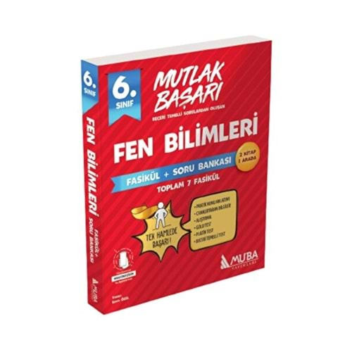 Muba 6. Sınıf Fasikül Fen Bilimleri Soru Bankası