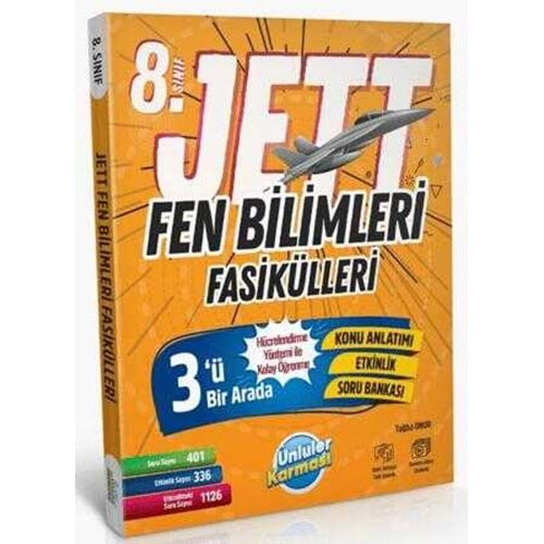 Ünlüler Karması Jet 8. Sınıf Fen Bilimleri Fasikülleri