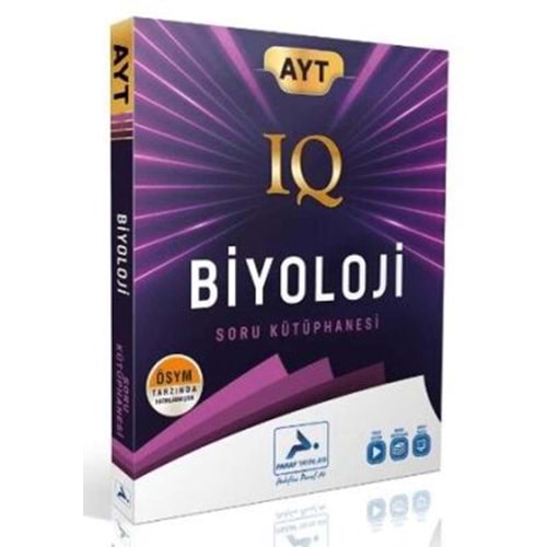 IQ AYT Biyoloji Soru Kütüphanesi Paraf Yayınları