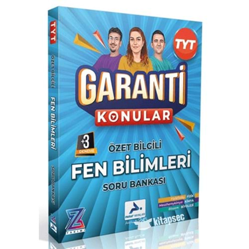 Paraf TYT Garanti Konular Fen Bilimleri Soru Bankası