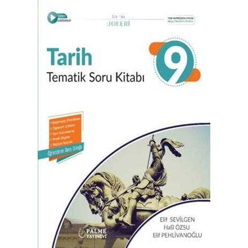 Palme Yayıncılık 9.Sınıf Tarih Tematik Soru Kitabı