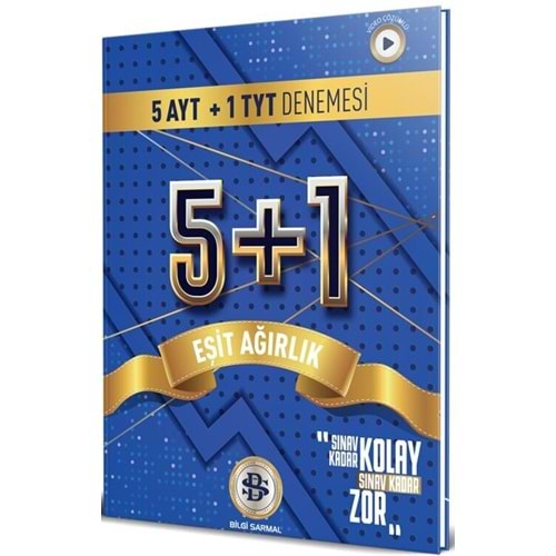 Bilgi Sarmal Eşit Ağırlık ayt Denemesi 5+1