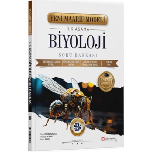 Bilgi Sarmal Üniversiteye Hazırlık Biyoloji İlk Aşama Maarif Model Soru Bankası