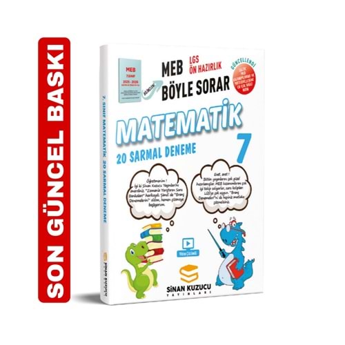 Sinan Kuzucu 7. Sınıf Matematik 20 li Branş Deneme 2026