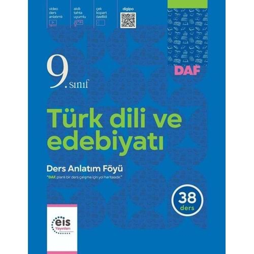 Eis 9. Sınıf Türk Dili ve Edebiyatı Ders Anlatım Föyü