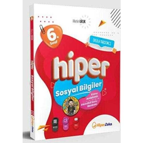 Hiper Zeka 6. Sınıf Sosyal Bilgiler Konu Anlatımlı Soru Bankası